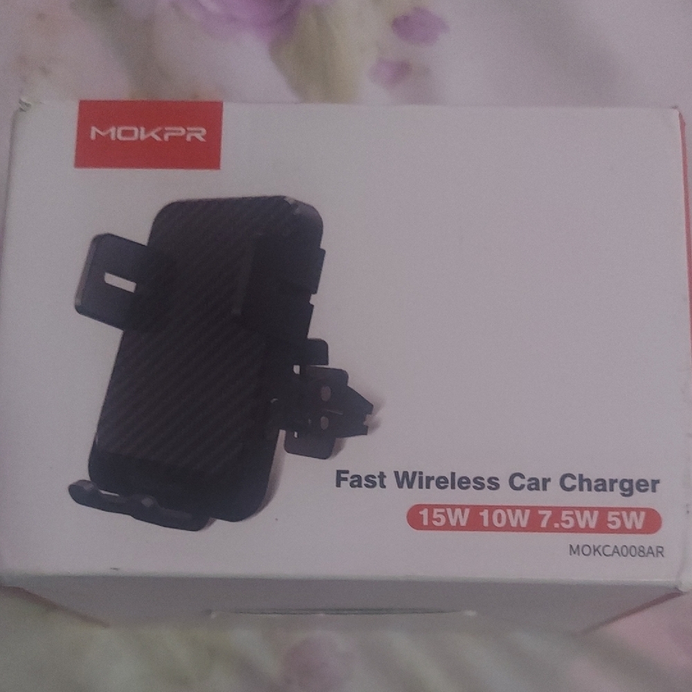 5 For $10 M&M Black Fast Wireless Car Charger